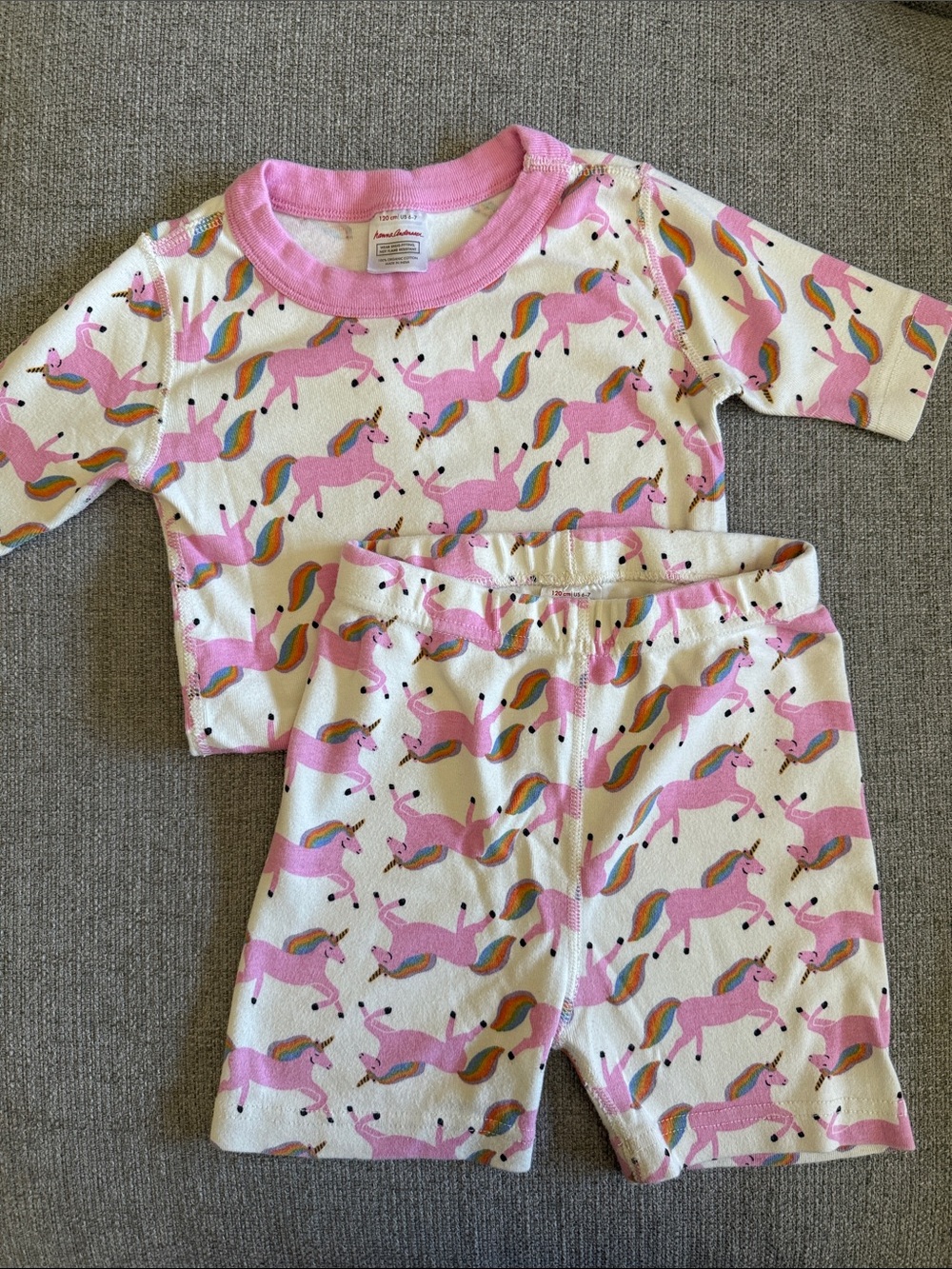 Hanna Andersson Unicorn Pajama Set